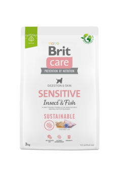 brit care sustainable hair skin insect fish 3 kg