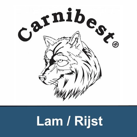 CARNIBEST | LAM, KIP & Rijst | 1 kg